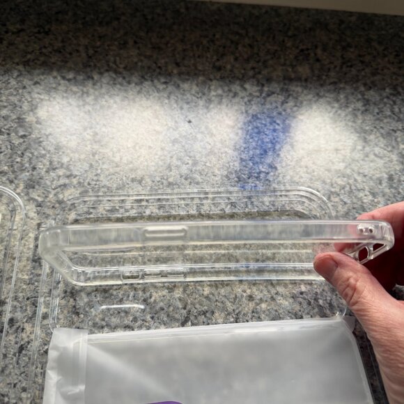 Set of 2 iPhone 14 Pro Max Case Clear - Picture 3 of 5